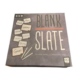 Blank Slate Board Game The Op Games USAOPOLY Party Word Game New Sealed